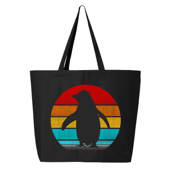 Retro Vintage Penguin 25L Jumbo Tote