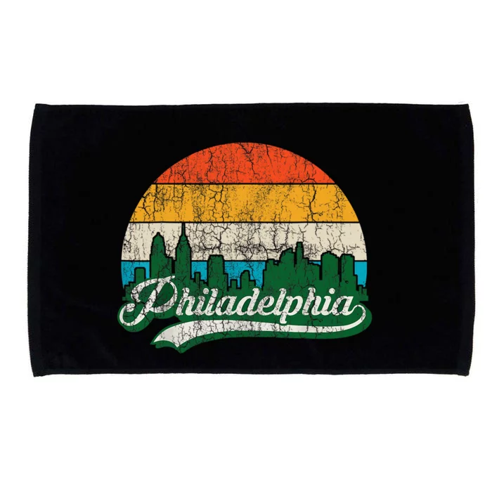 Retro Vintage Philly Dancing On My Own Philadelphia Microfiber Hand Towel