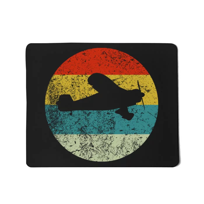 Retro Vintage Plane Mousepad