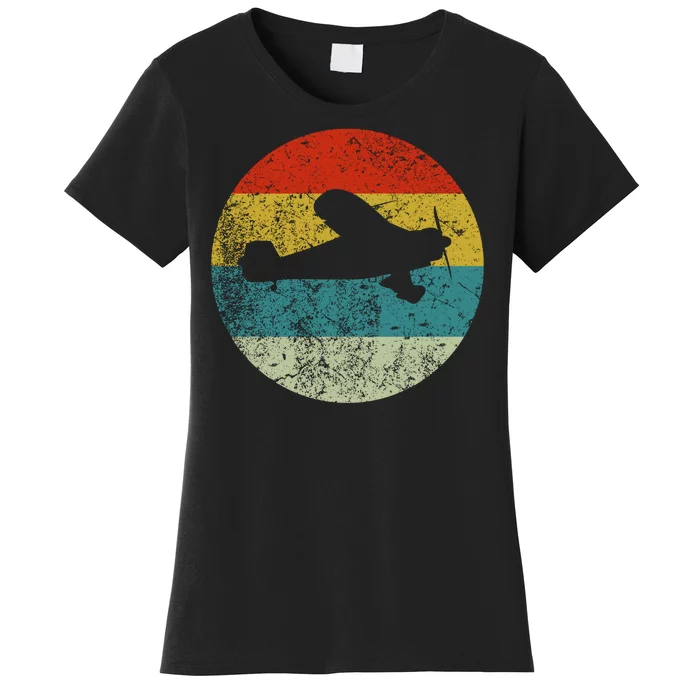 Retro Vintage Plane Women's T-Shirt