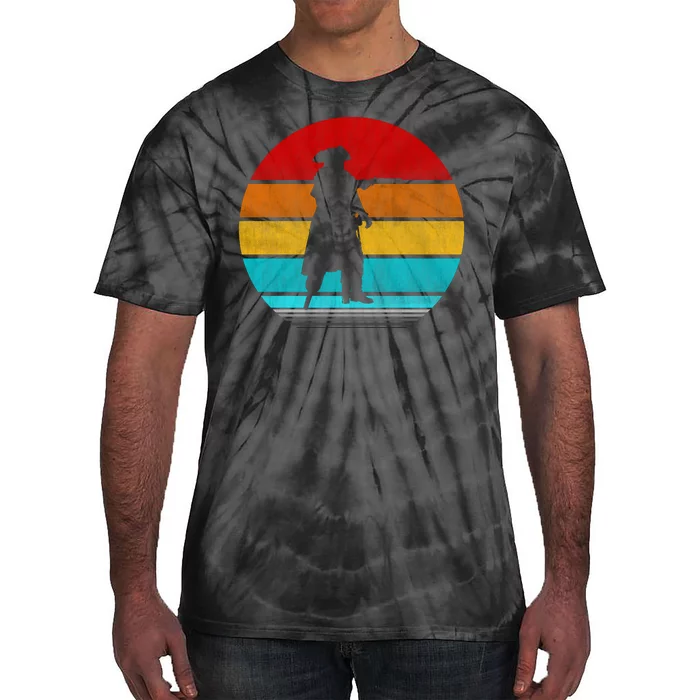 Retro Vintage Pirate Tie-Dye T-Shirt