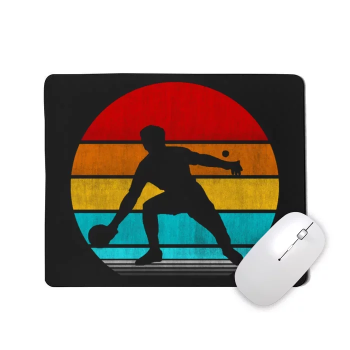 Retro Vintage Ping Pong Mousepad