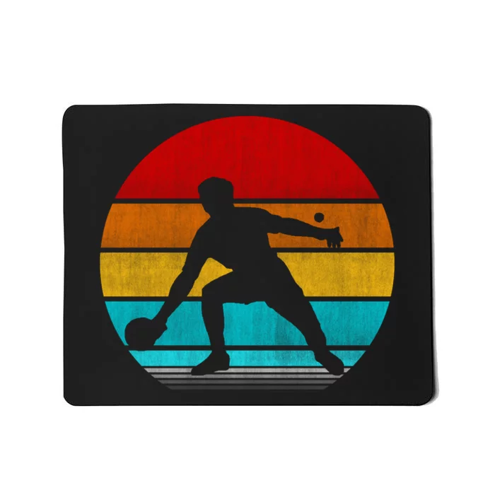 Retro Vintage Ping Pong Mousepad