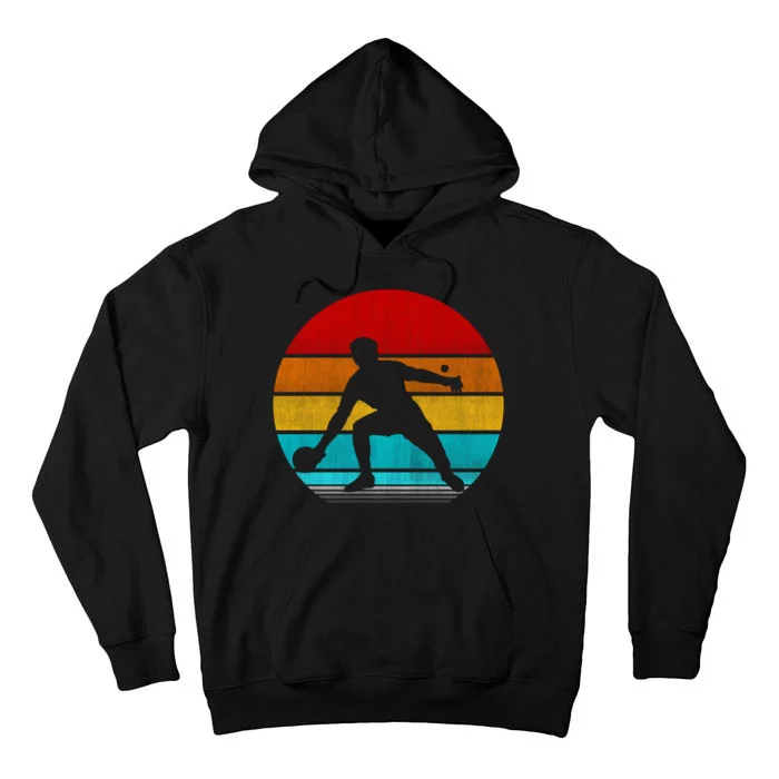 Retro Vintage Ping Pong Tall Hoodie