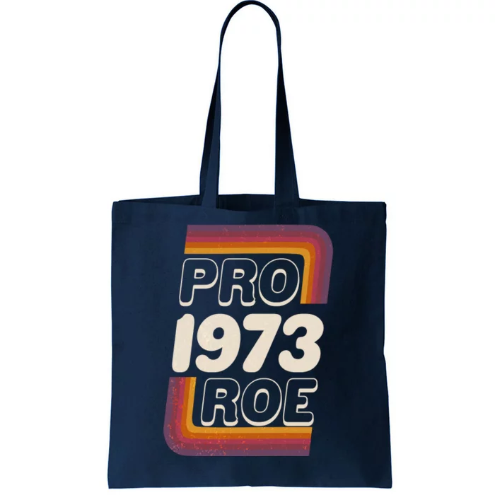 Retro VIntage Pro Roe 1973 Tote Bag