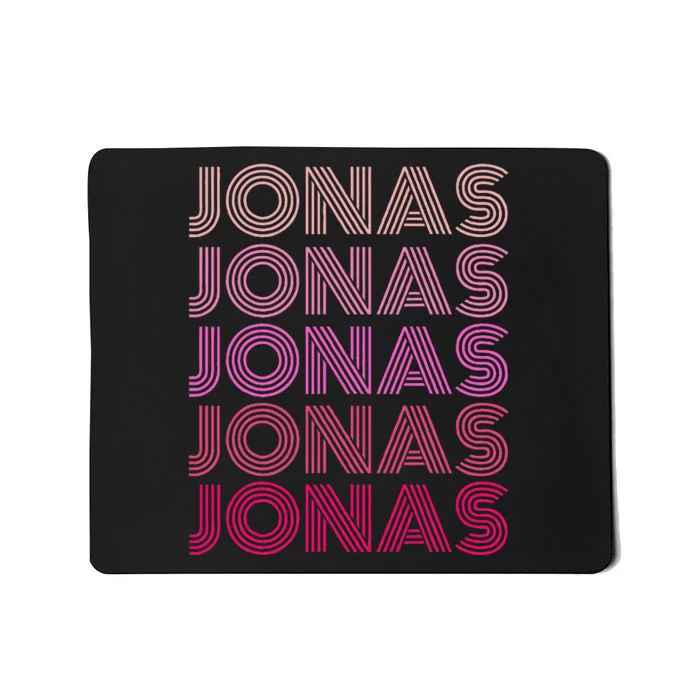 Retro Vintage Pink Jonas Mousepad