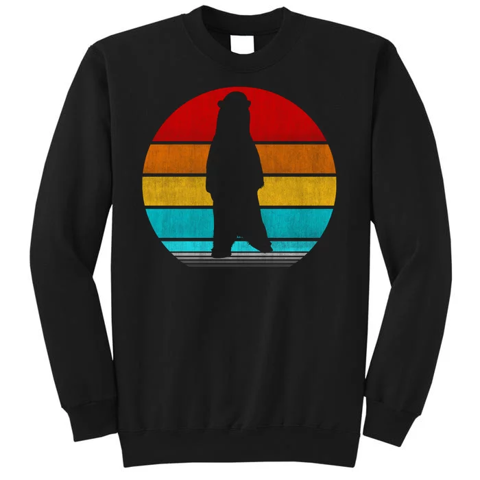 Retro Vintage Polar Bear Sweatshirt