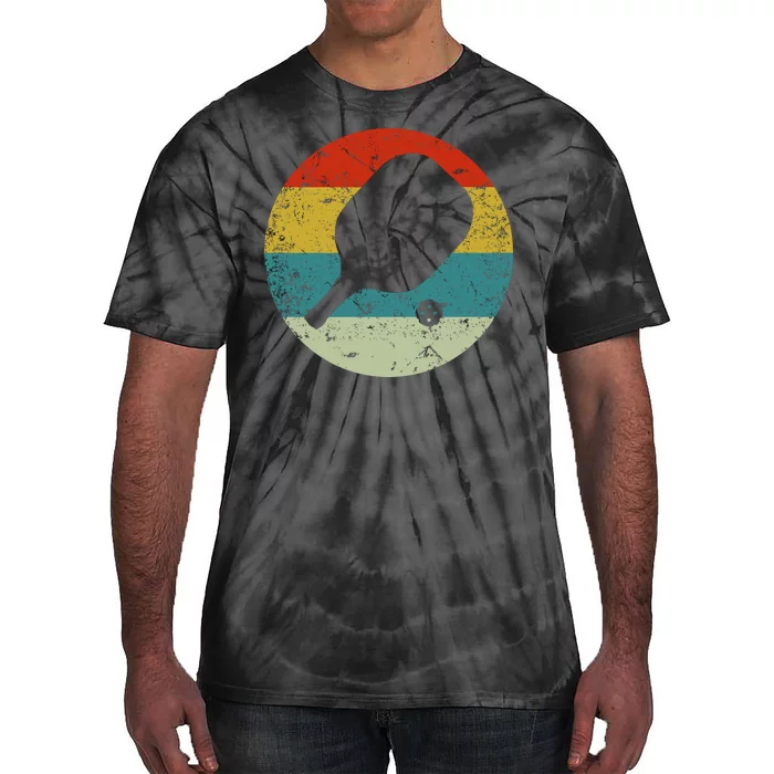 Retro Vintage Pickleball Tie-Dye T-Shirt