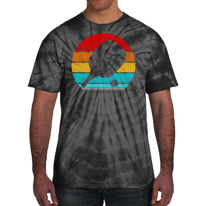 Retro Vintage Pickleball Tie-Dye T-Shirt