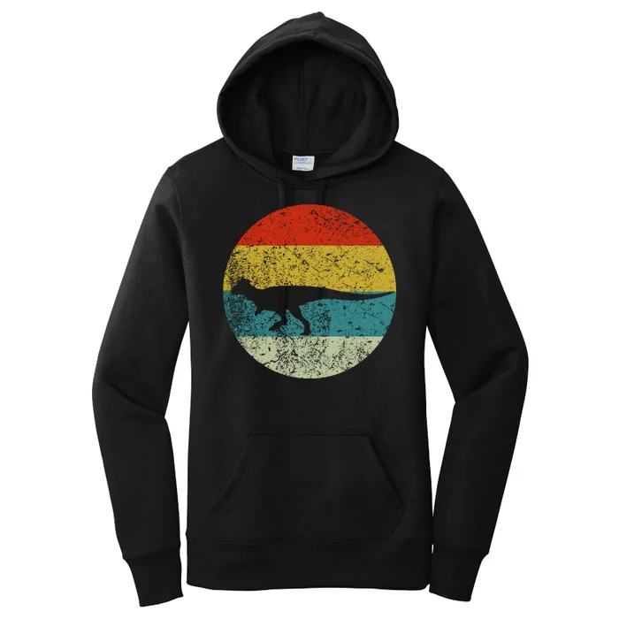 Retro Vintage Pachycephalosaurus Women's Pullover Hoodie