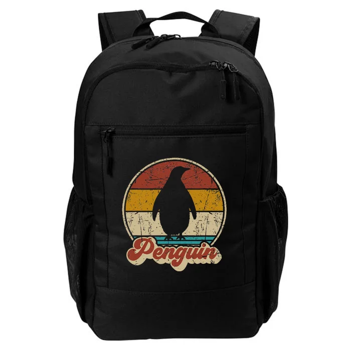 Retro Vintage Penguin Funny Penguin Lover Daily Commute Backpack