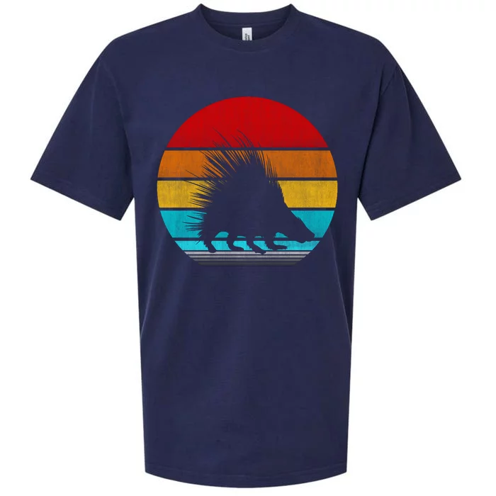 Retro Vintage Porcupine Sueded Cloud Jersey T-Shirt