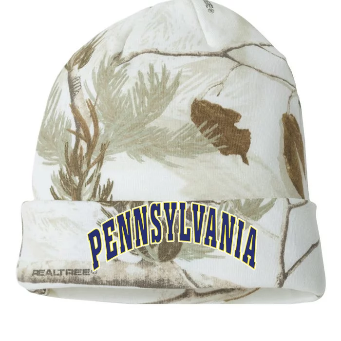 Retro Vintage Pennsylvania State Souvenir Gift Pennsylvania Kati - 12in Camo Beanie