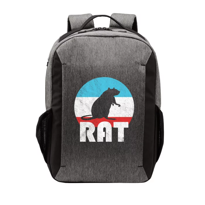 Rat Vintage Retro Silhouette Gift Vector Backpack