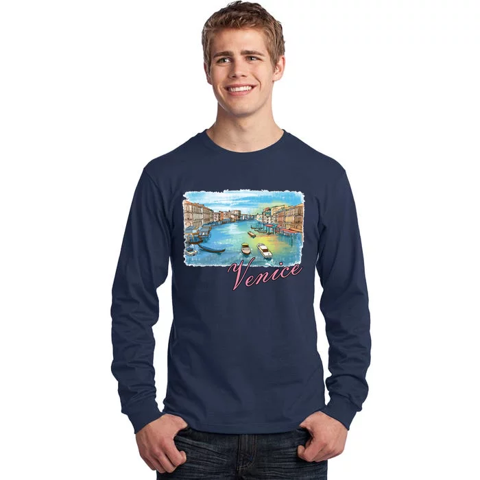 Romantic Venice Tall Long Sleeve T-Shirt