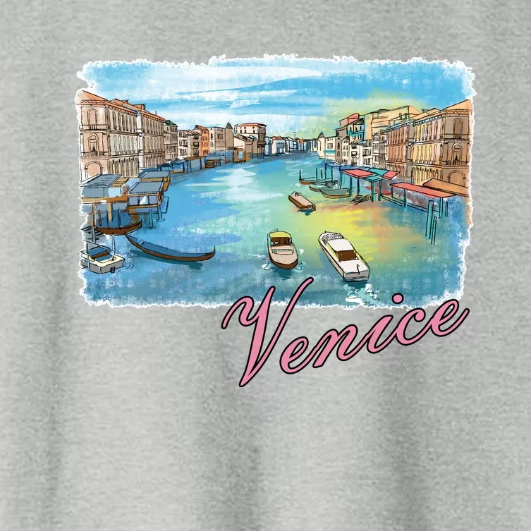 Romantic Venice Women's Crop Top Tee