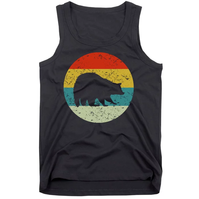 Retro Vintage Raccoon Tank Top