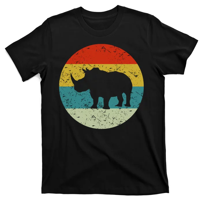 Retro Vintage Rhino T-Shirt