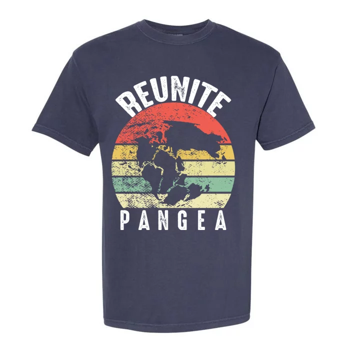 Retro Vintage Reunite Pangea Funny Geologist Giftgeology Gift Garment-Dyed Heavyweight T-Shirt