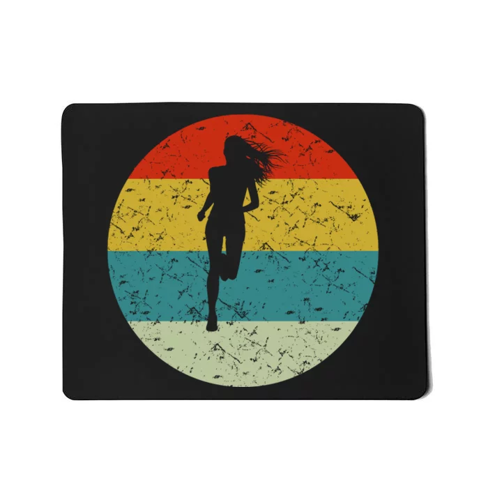 Retro Vintage Run Mousepad