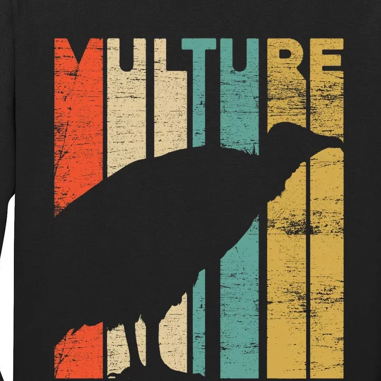 Retro Vulture Tall Long Sleeve T-Shirt