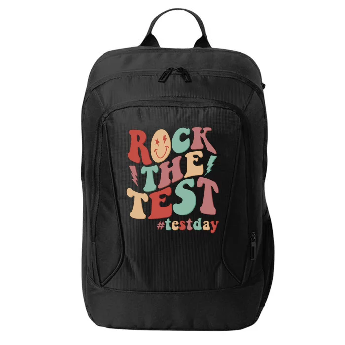 Retro Vintage Rock The Test #Testday City Backpack