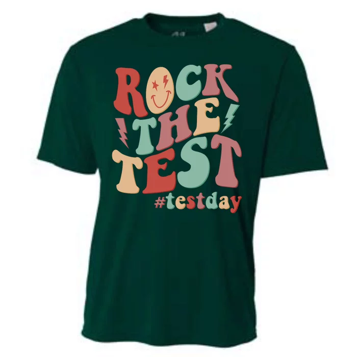 Retro Vintage Rock The Test #Testday Cooling Performance Crew T-Shirt