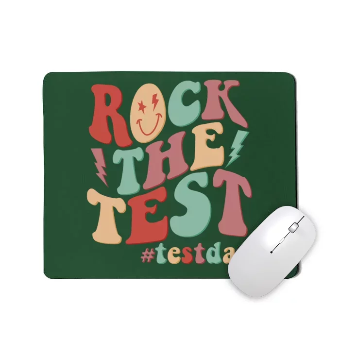 Retro Vintage Rock The Test #Testday Mousepad