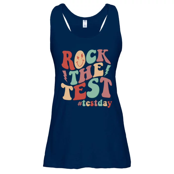 Retro Vintage Rock The Test #Testday Ladies Essential Flowy Tank