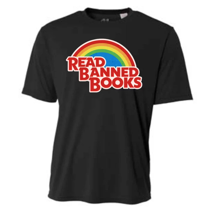 Retro Vintage Read Banned Books Cooling Performance Crew T-Shirt