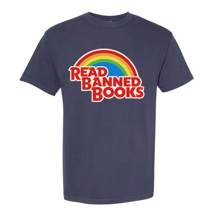 Retro Vintage Read Banned Books Garment-Dyed Heavyweight T-Shirt