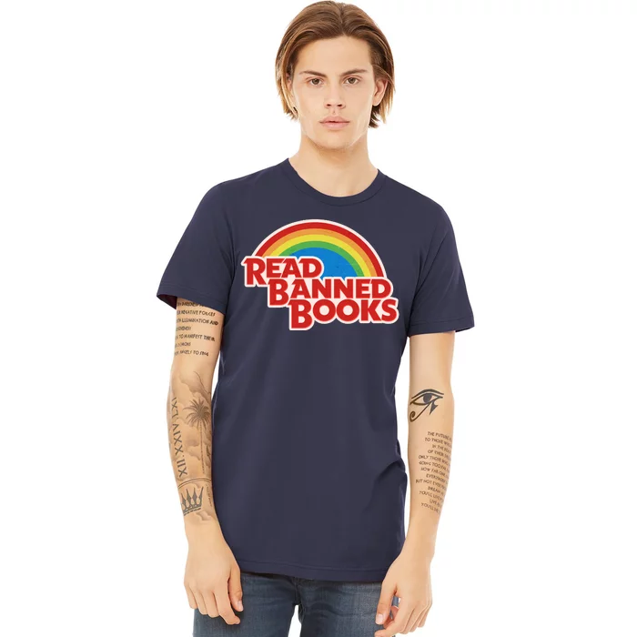 Retro Vintage Read Banned Books Premium T-Shirt