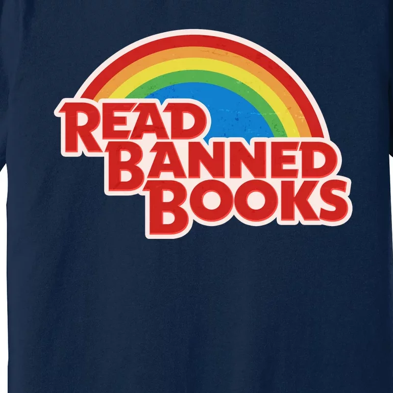 Retro Vintage Read Banned Books Premium T-Shirt