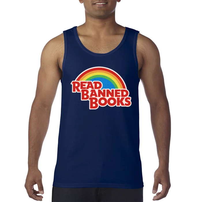 Retro Vintage Read Banned Books Tank Top