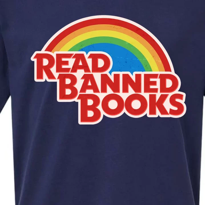 Retro Vintage Read Banned Books Sueded Cloud Jersey T-Shirt