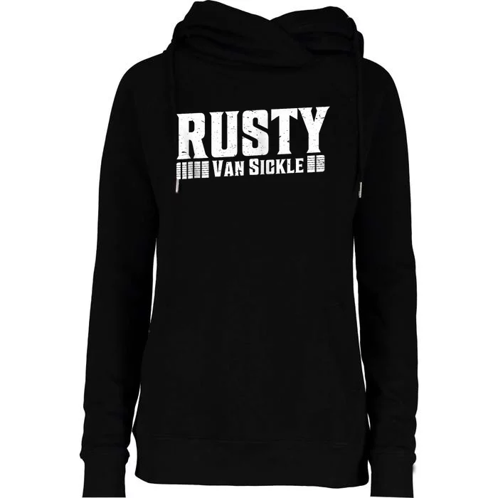 Rusty Vansickle Womens Funnel Neck Pullover Hood