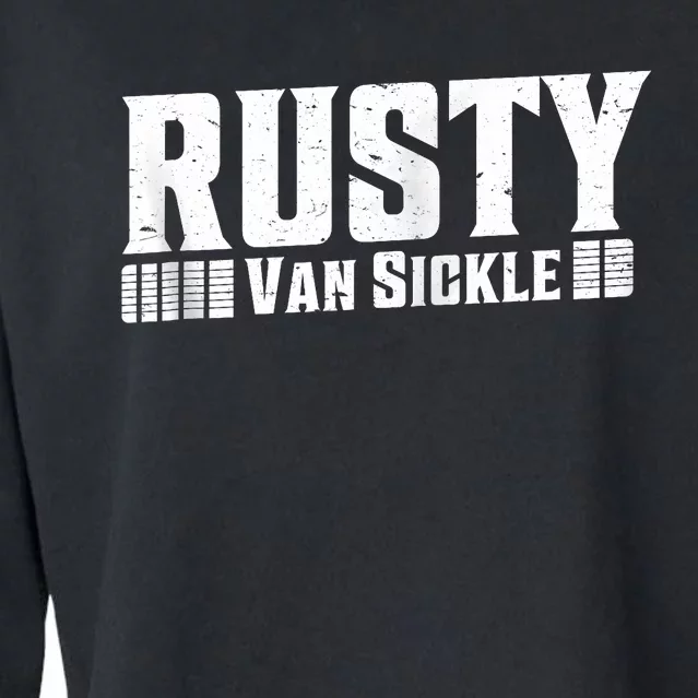 Rusty Vansickle Cropped Pullover Crew