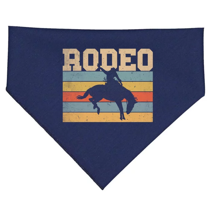 Rodeo Vintage Retro USA-Made Doggie Bandana