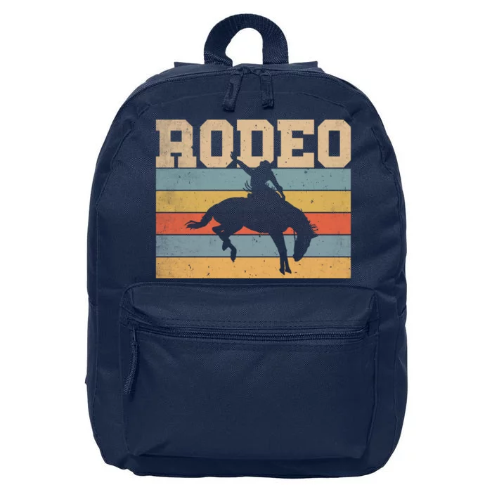 Rodeo Vintage Retro 16 in Basic Backpack