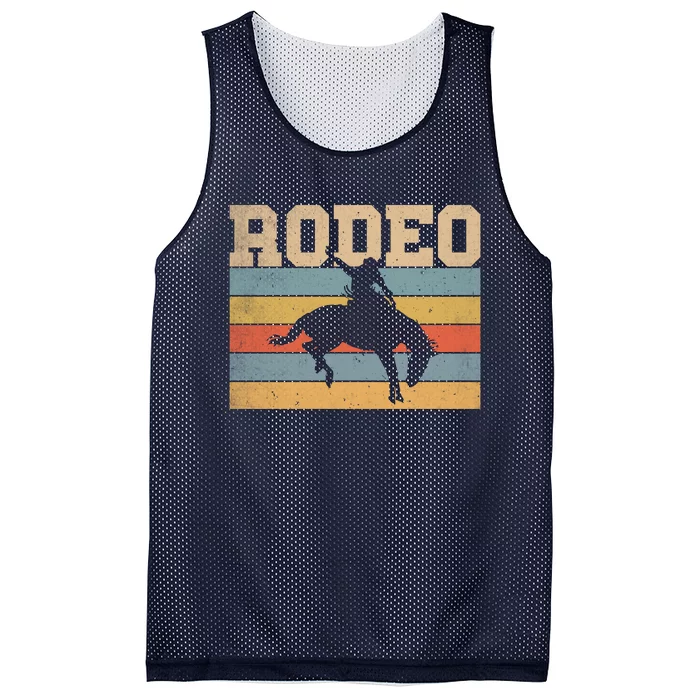 Rodeo Vintage Retro Mesh Reversible Basketball Jersey Tank