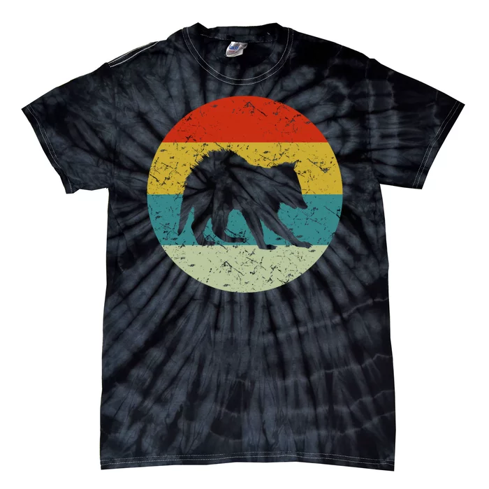 Retro Vintage Raccoon Tie-Dye T-Shirt