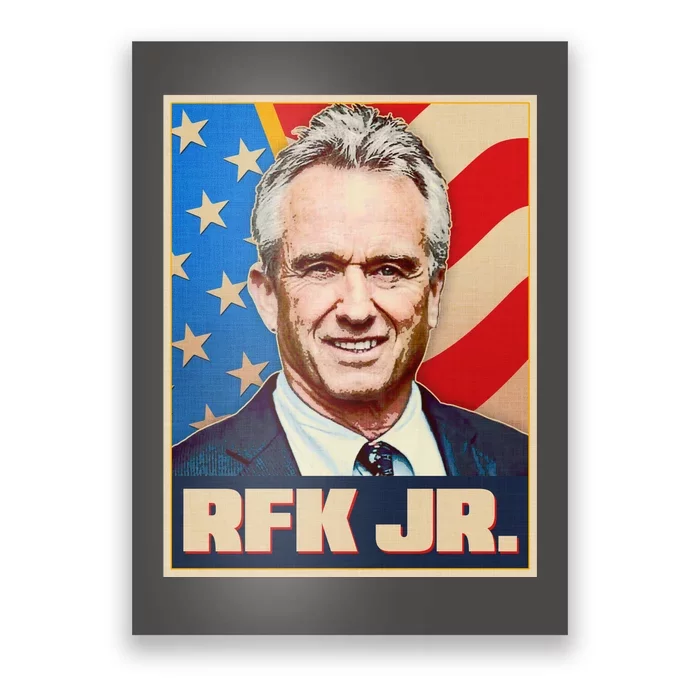 Retro Vintage RFK Jr. Election Poster Robert F. Kennedy Jr. Poster