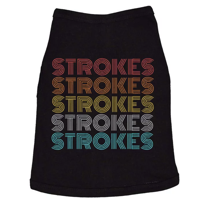 Retro Vintage Strokes Doggie Tank