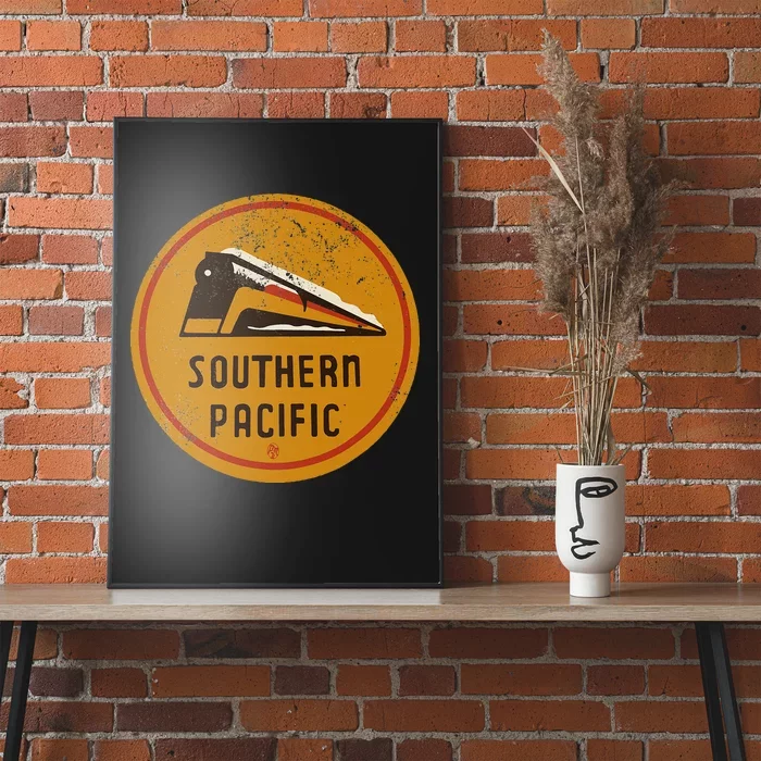 Retro Vintage Southern Pacific Railroad Poster