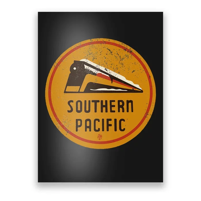 Retro Vintage Southern Pacific Railroad Poster