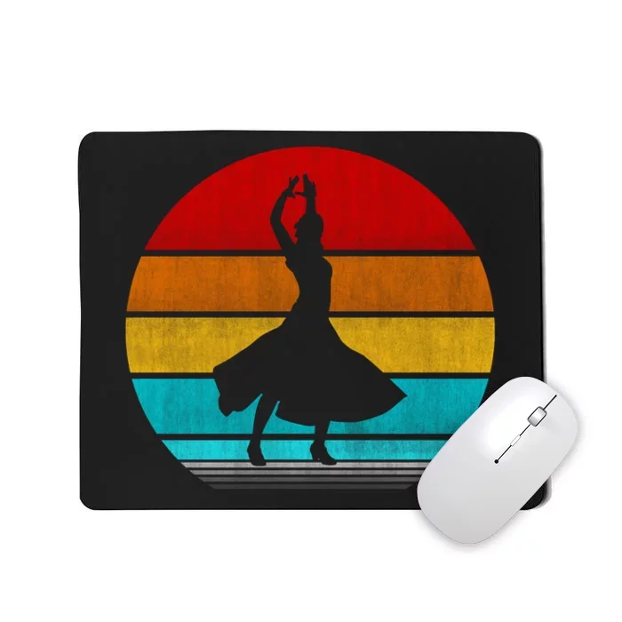 Retro Vintage Salsa Mousepad