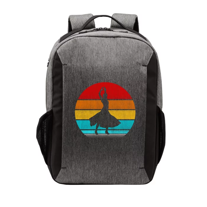 Retro Vintage Salsa Vector Backpack