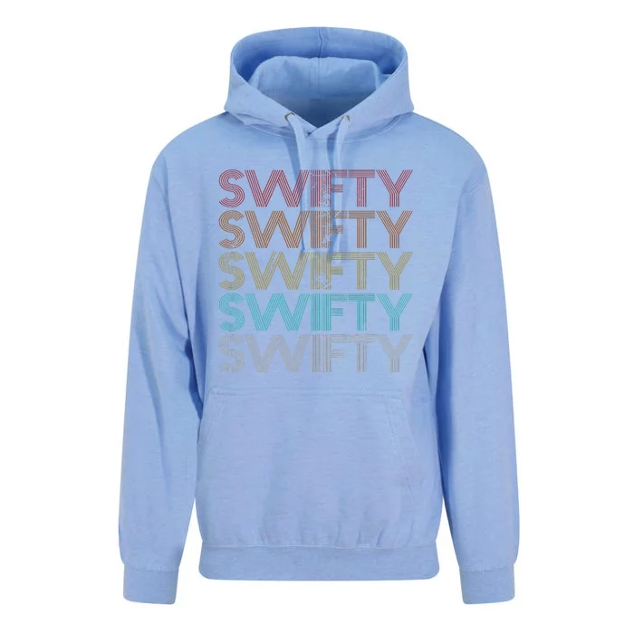 Retro Vintage Swifty Gift Unisex Surf Hoodie