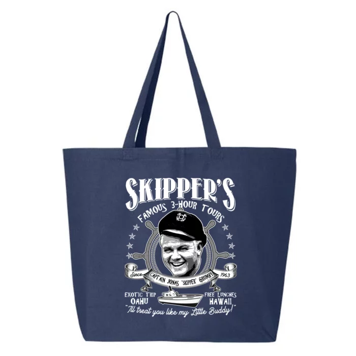 Retro Vintage Skipper's Famous 3Hour Tours 25L Jumbo Tote