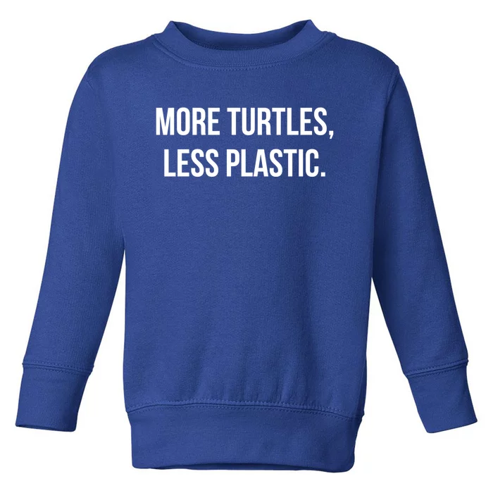 Retro Vintage Skip The Straw Save A Turtle Funny Sea Animal Meaningful Gift Toddler Sweatshirt